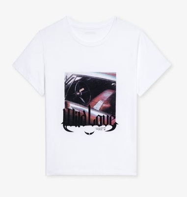 Camiseta Zadig Alys blanca